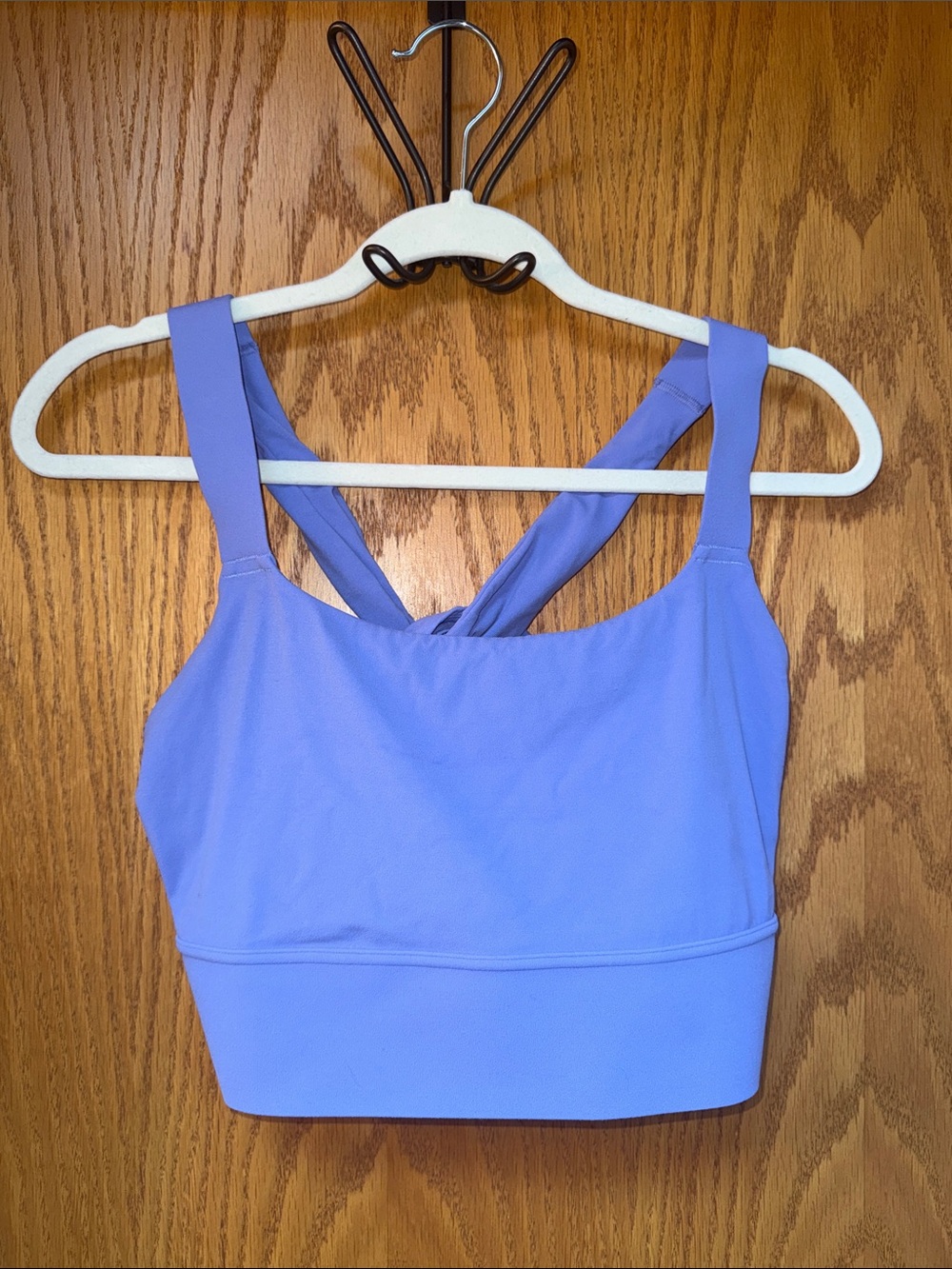 Athleta Lavender Cross-Back Sports Bra